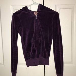👾Juicy velvet zip up
